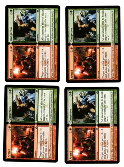 4x Armed // Dangerous EX Dragon's Maze Mtg Magic Commander EDH 4x x4 - Image 1