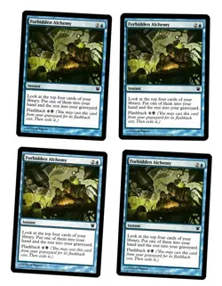 4x Forbidden Alchemy EX Innistrad Mtg Magic Commander EDH 4x x4 - Image 1