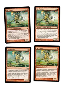 4x Tar Pitcher EX Lorwyn Modern Masters Mtg Magic EDH 4x x4 - Image 1