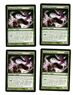 4x Nemesis of Mortals EX Theros Mtg Magic EDH 4x x4 - Image 1