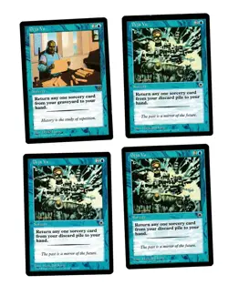 4x Deja Vu VG/EX Portal 1 2 Magic Commander EDH 4x x4 - Image 1