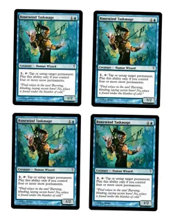 4x Rimewind Taskmage EX Coldsnap Magic Commander EDH 4x x4 - Image 1