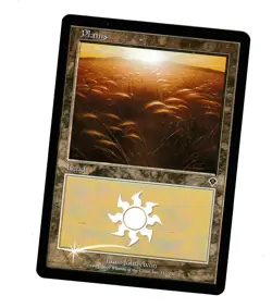 1x FOIL Plains 331 VG/EX Invasion Mtg Magic EDH 1x x1 - Image 1