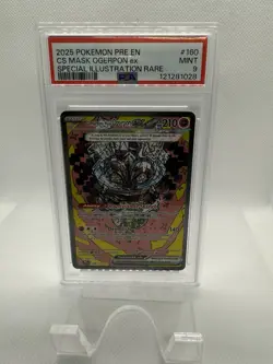 Pokemon Ogerpon EX Sir Cornerstone Mask 160/131 Prismatic Evolutions PSA 9 - Image 2