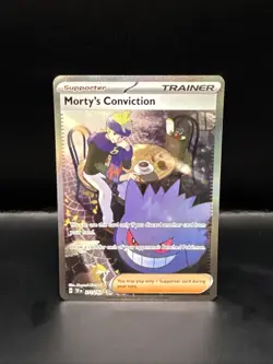 Pokemon TCG Morty's Conviction 211/162 Sv05: Temporal Forces Holo - Image 3