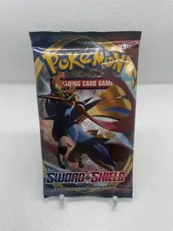 Pokemon TCG: Sword and Shield Base Set Booster Pack - Factory Sealed Pack 1x 820650806513 - Image 1