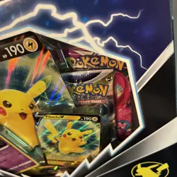 POKEMON TCG PIKACHU V Box NEW & SEALED! - Image 3