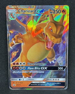 Pokemon TCG Hidden Fates Charizard GX Promo Holo #SM211 - Image 1
