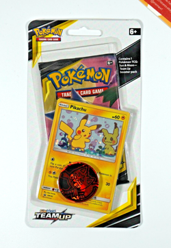 Pokemon Team Up Blister #SM162 Factory Sealed Random Artwork Pack 2019 English - Image 1