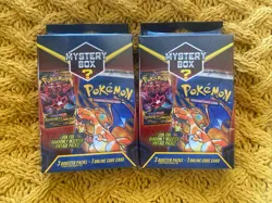 Lot Of 2 Pokemon Mystery Hanger Box-Booster Packs Chase Packs Seeded 1:10 - Image 1