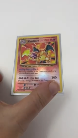 Pokemon TCG Charizard 11/108 Rare Reverse Holo XY: Evolutions Ungraded See Video - Image 2