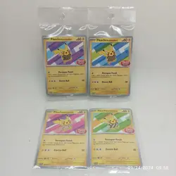 Lot Indonesia KFC Pokemon Complete Set, 4 Batik, Fanfare Pikachu Charizard Promo - Image 4