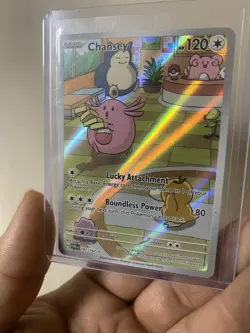 2024 POKEMON TWM TWILIGHT MASQUERADE #187 CHANSEY 187/167 SIR Illustration RARE - Image 2