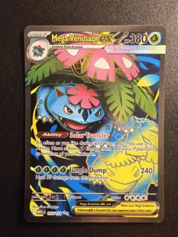 Mega Venusaur EX 155/132 Pokemon Mega Evolution Ultra Rare - Image 1