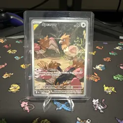 SPEAROW 151/132 2025 Pokemon Mega Evolution Illustration Rare - Image 1