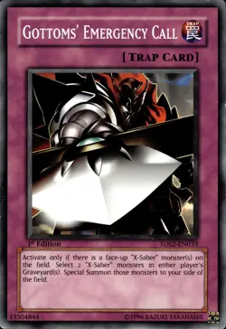 Gottoms' Emergency Call - 1st Edition 5DS2-EN033 - MP - YuGiOh - Image 1