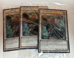Yu-Gi-Oh Blackwing Armed Wing- LART-EN078 Sealed - Image 1