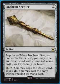 Isochron Scepter Eternal Masters NM Artifact Rare MTG CARD (ID# 504061) ABUGames - Image 1