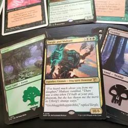 Complete Commander Magic Deck EDH 100 Cards - 18/6 DEATHTOUCH Forcing Bad Blocks - Image 1