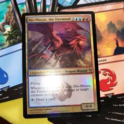 Complete Commander Magic Deck EDH 100 Cards - *WIZARDS Tribal Blue and Red* - Image 1