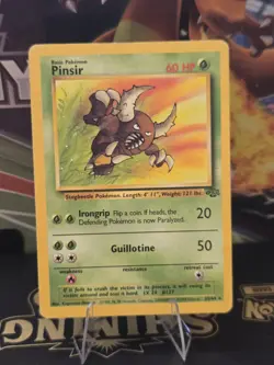 Pokemon Jungle 3 Card Lot Flareon 19/64, Pinsir 25/64, And Marowak 39/64 Vintage - Image 3
