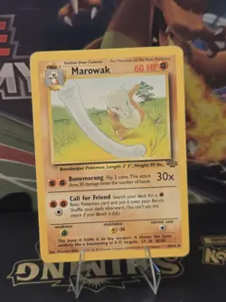 Pokemon Jungle 3 Card Lot Flareon 19/64, Pinsir 25/64, And Marowak 39/64 Vintage - Image 4