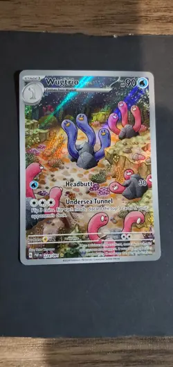 Pokemon Paldean Fates 7 card Lot, wugtrio,Nemon,Pawmi,Clive,Clodsire,Palafin,Noi - Image 3