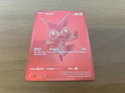 Victini 171/086 Sv: Black Bolt Full Art Holo Pokemon TCG Brazilian Card Rare NM - Image 3