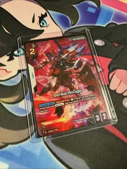 Gundam Card Game Newtype Rising Strike Rouge GD01-069 R+ Holo Foil English NM - Image 3