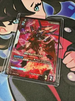 Gundam Card Game Newtype Rising Strike Rouge GD01-069 R+ Holo Foil English NM - Image 4