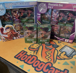 One Piece Card Game Illustration Box Vol 3 & 4 + DP-08 Legacy Of The Master Pack - Image 1