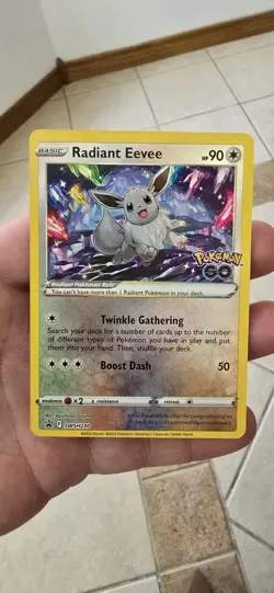 Radiant Eevee SWSH230 SWSH: Sword & Shield Promo Cards Holo - Image 2