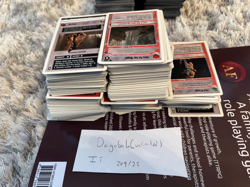 1997 Decipher Star Wars CCG Collectable Card Game C/UC lot Dagobah Unlimited - Image 1
