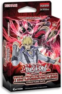 Yu-Gi-Oh Cards - Structure Deck - THE CRIMSON KING - New Factory Sealed - Image 1
