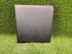 Ultra PRO - Vivid 12-Pocket Zippered PRO-Binder (Black) - Up to 480 Cards - Image 1