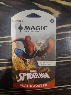 Magic The Gathering X Marvel Spiderman Booster Pack 14 Cards Guaranteed Foil - Image 1