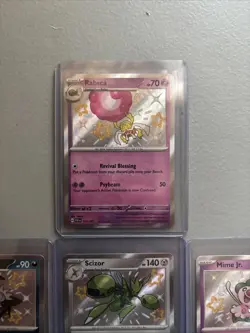 Paldean Fates Baby Shiny 7 Card Lot Pokemon Scarlet and Violet NM/M Holo - Image 2