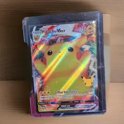 Pokemon Pikachu TCG Surfing VMAX Celebrations Holo Ultra Rare INVESTMENT CARD - Image 1
