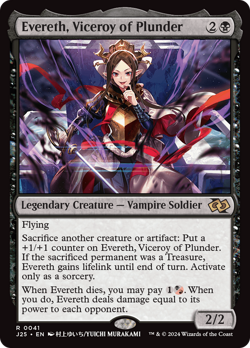 Evereth, Viceroy of Plunder Foundations Jumpstart PLD Rare CARD ABUGames - Image 1