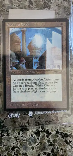MTG Arabian Nights - City in a Bottle - Magic the Gathering LP/NM - Image 4
