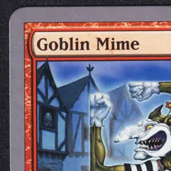Goblin Mime 78/140 Unhinged Vintage Silver border Mtg UNH English Near Mint NM - Image 3