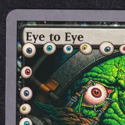 MTG Eye to Eye 54/140 Unhinged Magic The Gathering NM English Near Mint - Image 3