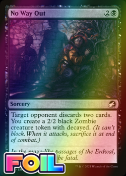 x1 No Way Out MID MTG 116/277 FOIL COMMON M/NM 1x - Image 1