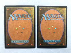 Mtg Carte Magic Unglued Big Furry Monster B.F.M. Two Halves English LP - Image 2