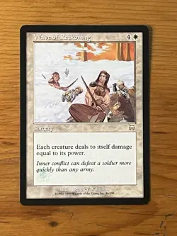 MTG - Wave of Reckoning - Mercadian Masques - Pro Tour Stamped - NM - Image 1