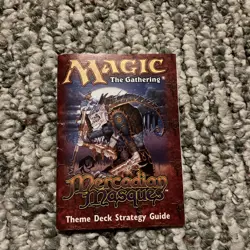 Mercadian Masques Theme Deck Strategy Guide Mtg Insert Manual - Image 1