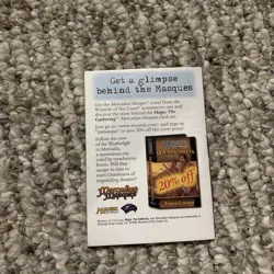 Mercadian Masques Theme Deck Strategy Guide Mtg Insert Manual - Image 2