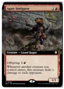MTG Agate Instigator (Extended Art) - Commander: Bloomburrow HP - Image 1