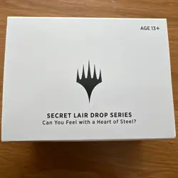 MTG Secret Lair Drop Series Can You Feel with a Heart of SteelU Sealed - Image 1