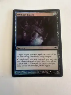 MTG Memory Sluice Shadowmoor 170/301 Foil Common - Image 1